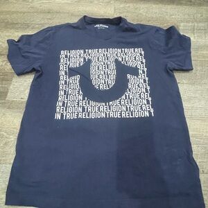 True Religion Navy Graphic Men's Tee